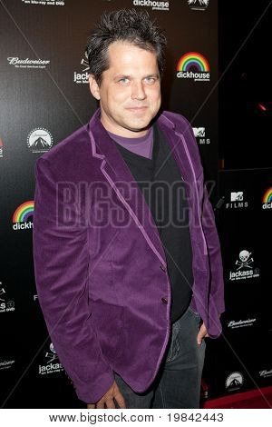 LOS ANGELES, CA. - 7. maaliskuuta: Jeff Tremaine saapuu Paramount Studios juhliakseen t