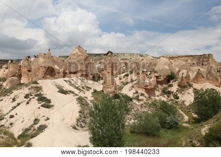 Rock Formations in Devrent Valley Cappadocia Turkey
