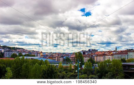 Ourense city, Galicia, Spain. Picture taken - 29 july 2017.