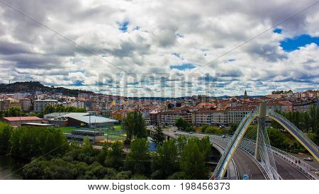 Ourense city, Galicia, Spain. Picture taken - 29 july 2017.