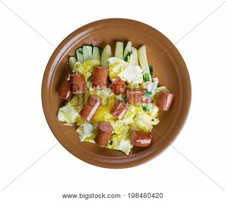 Huevos Rotos Con Chistorra