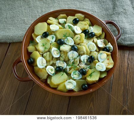 Portuguese Cod Fish Casserole