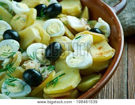 Portuguese Cod Fish Casserole