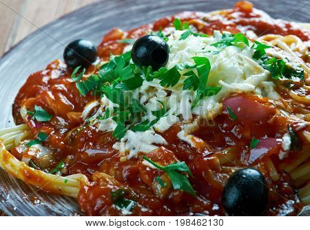 Greek Pasta .