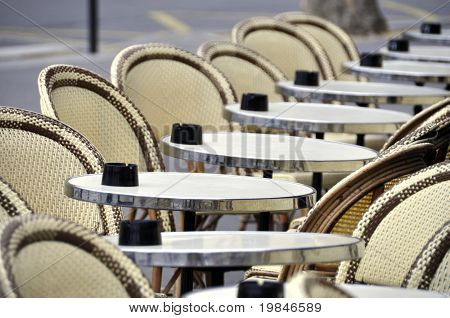 CafÃÂ© terrace in Paris