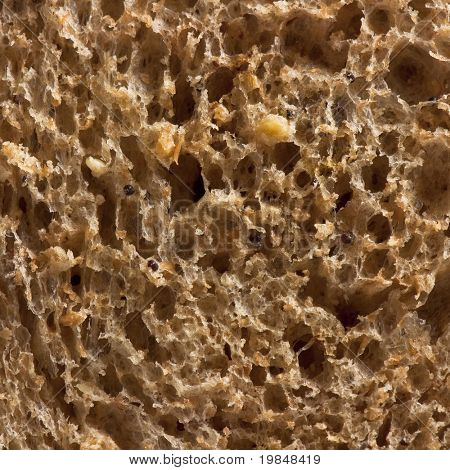 รายละเอียดของขนมปังที่ seeded