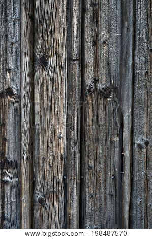 Detail of wood texture in rustic style