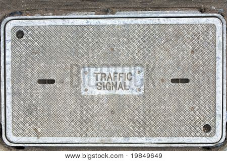 The control box for a traffic signal
