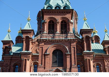 the City of Helsinki at the Baltic sea