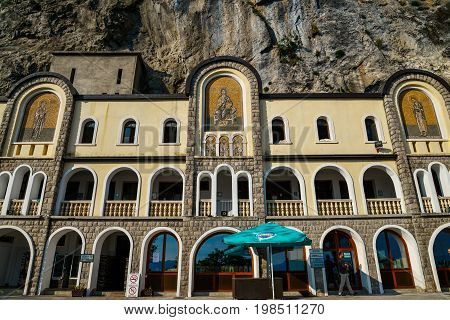 Ostrog Monastery In Montenegro