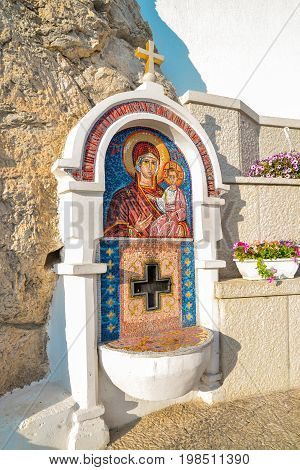 Mosaics In Ostrog Monastery,