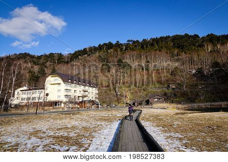 Mountain Scenery In Nikko, Japan
