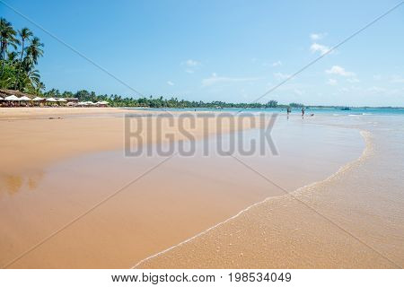 Natural Pools In Peninsula De Marau Bahia