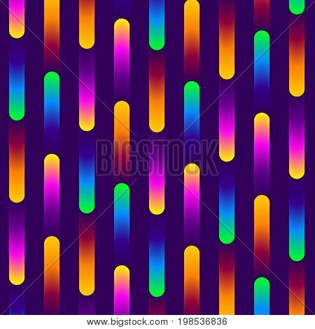 Abstract gradient colored stripes. Abstract gradient background of colored stripes for designers and illustrators. Colored stripes gradient vector illustration