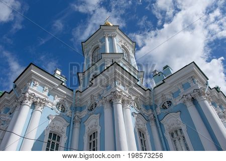 the City of saint Petersburg in russia