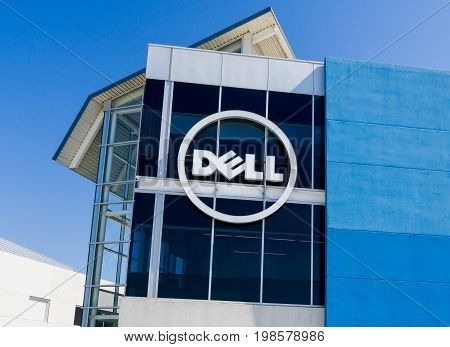 Dell Computer Coporate Facility And Logo