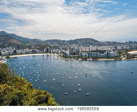 Amazing Rio de Janeiro View over Sugar Loaf, Rio de Janeiro, Brazil