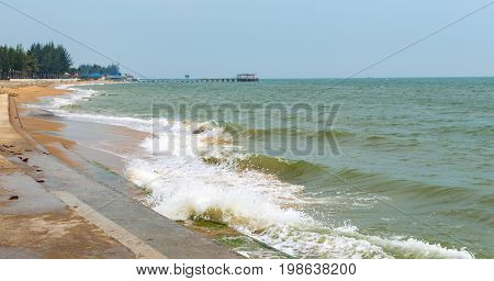 Pak Nam Pran, Pranburi Beach, Prachuap Khiri Khan, Thailand