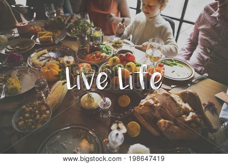 Celebration New Year Live Life