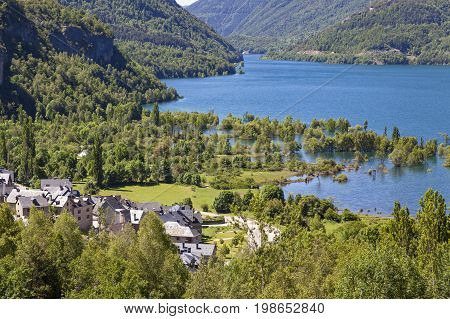 Panticosa embalse de Bubal Huesca Alto Gallego Aragon Spain
