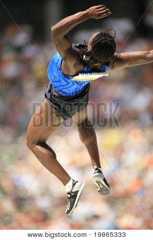Istaf เบอร์ลินอินเตอร์เนชั่นแนลโกลเด้นลีกรีฑาจัดขึ้นที่เบอร์ลินโอลิมเปียสเตเดียม (โอลิมปิคสเตเดียม