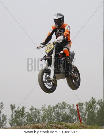 MILAN Italie Irlande de Greg Kinsella le 24 juin à la FIM Supermoto World Championship CASTELLETTO DI BRA