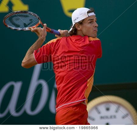 MONACO MONTE CARLO 21 kwietnia Gustavo Kuerten Brazylia w turnieju ATP Masters w Monte 