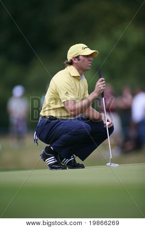 Sergio Garcia KENT ENGLAND 4 de julho Espanha competindo no PGA Europeu Tour Europeu Open na 