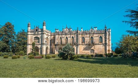 Dadiani Palace Located Inside A Park In Zugdidi, Georgia