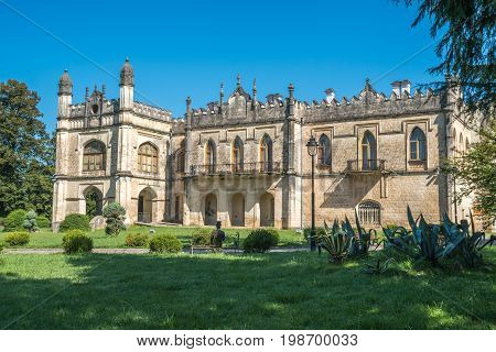 Dadiani Palace Located Inside A Park In Zugdidi, Georgia
