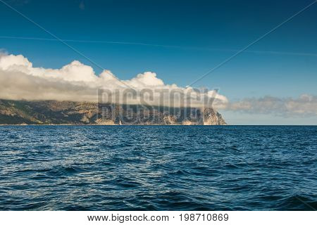 Cape Aya Is A Steep Spur Of The Main Ridge Of The Crimean Mountains