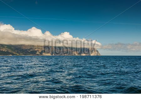 Cape Aya Is A Steep Spur Of The Main Ridge Of The Crimean Mountains