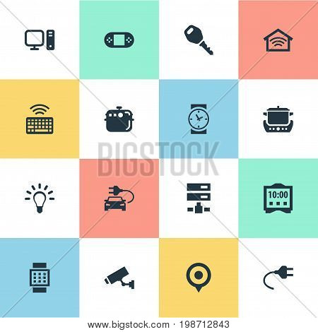 Vector Illustration Set Of Simple Web Icons