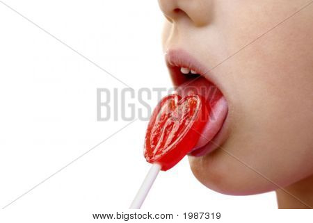 Hjerteformen Lolli-Pop