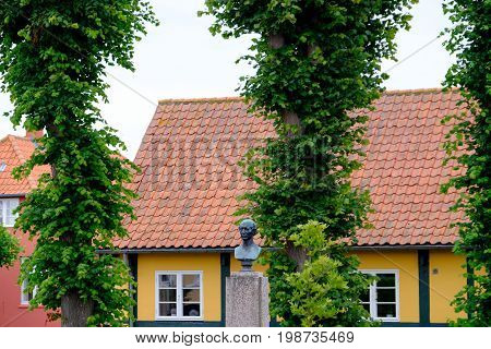 svaneke at the Island of Bornholm in denmark