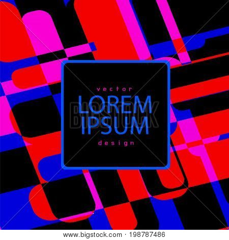 Vector Of Abstract Geometric Pattern And Background