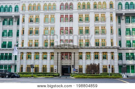 Old-style Buildings In Singapore