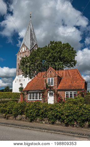 Mogeltonder, Little Danish Village In The Southwest Of Jutland Peninsula, Denmark