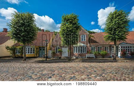 Mogeltonder, Little Danish Village In The Southwest Of Jutland Peninsula, Denmark