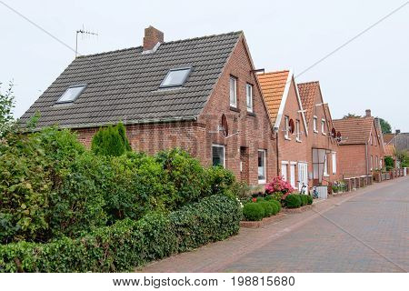 the village of ditzum in east frisia