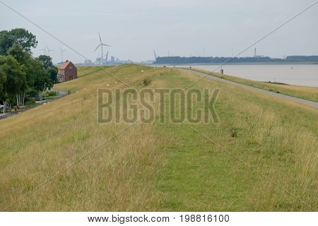 the village of ditzum in east frisia