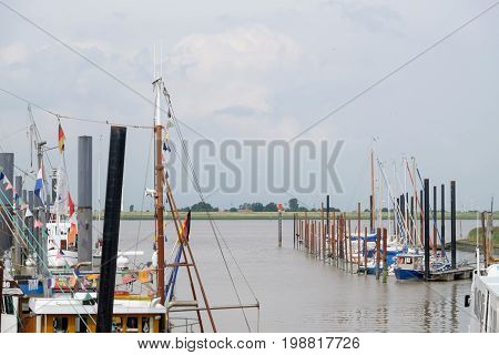the village of ditzum in east frisia
