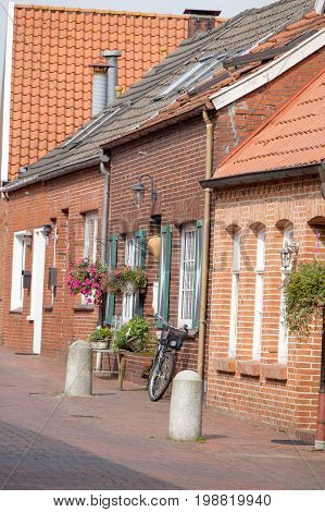 the village of ditzum in east frisia