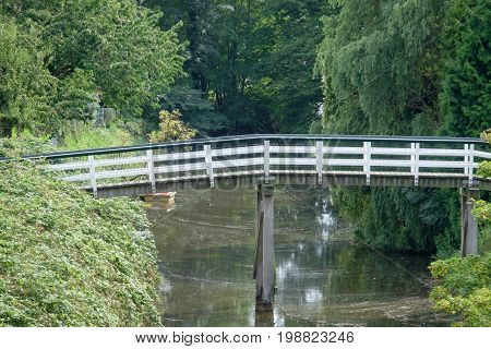 the small village of ditzum at the river ems