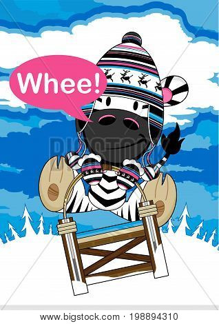 Cartoon Zebra 22