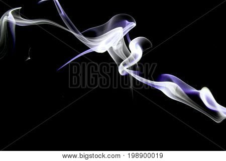 Smoke background / Smoke is a collection of airborne solid and liquid particulates and gases emitted when a material undergoes combustion or pyrolysis