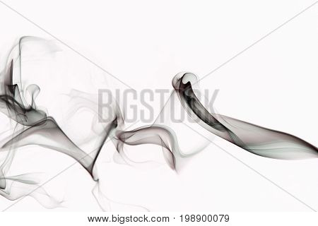 Smoke background / Smoke is a collection of airborne solid and liquid particulates and gases emitted when a material undergoes combustion or pyrolysis