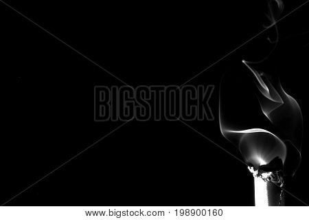 Smoke background / Smoke is a collection of airborne solid and liquid particulates and gases emitted when a material undergoes combustion or pyrolysis