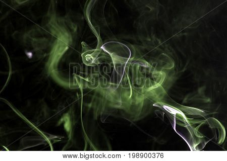 Smoke background / Smoke is a collection of airborne solid and liquid particulates and gases emitted when a material undergoes combustion or pyrolysis