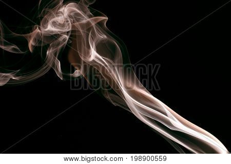 Smoke is a collection of airborne solid and liquid particulates and gases emitted when a material undergoes combustion or pyrolysis